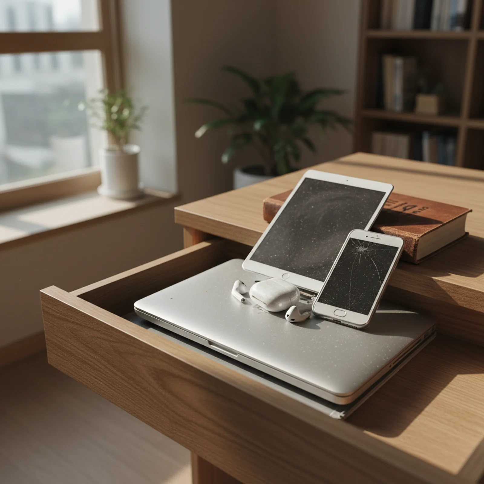 서랍·책상에 방치된 노트북·아이패드·스마트폰